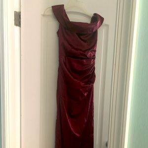 Red Vince Camuto long dress. Size 2, worn once